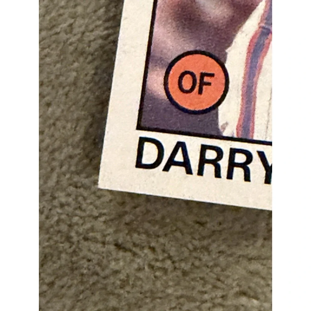 1986 Topps - Darryl Strawberry #80